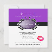 Invitation 311-Mannequin de lingerie violet (Dos)