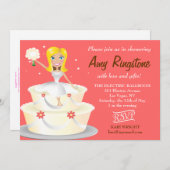 Invitation 311 melon de chèvrefeuille de blonde de Mlle (Devant / Derrière)