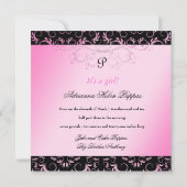 Invitation 311-Pink Divine et Black (Dos)