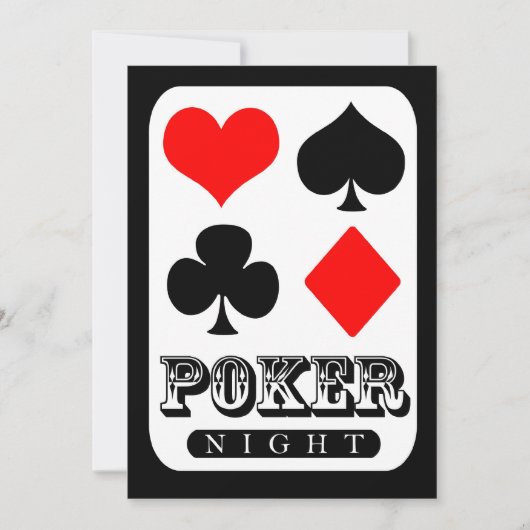 Invitation 311 Poker Night (Devant)