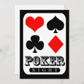 Invitation 311 Poker Night (Devant / Derrière)