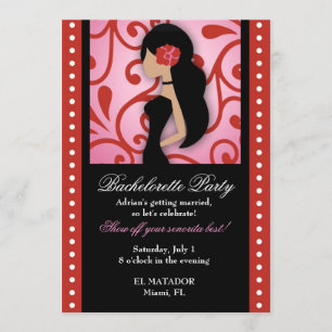 Invitation 311 Senorita Bachelorette