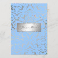311-Silver devinent | bleu-clair