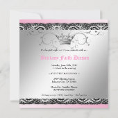 Invitation 311-Silver devinent la lingerie rose de (Dos)