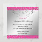 Invitation 311-Silver devinent le rose de Hott (Dos)