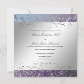 Invitation 311-Silver devinent l'hortensia de | (Dos)