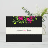 Invitation 311-Siren Vine| Rose chaud (Debout devant)