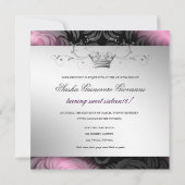 Invitation 311-Sweet bonbon 16 à arc de la mélasse | (Dos)