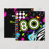 Invitation 311 totalement la partie des années 80 - guitare (Devant / Derrière)