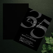 Invitation 35e anniversaire