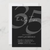 Invitation 35e anniversaire (Devant)