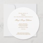 Invitation 35e anniversaire de mariage Roses rouges Cœur Élég (Dos)