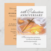 Invitation 35e anniversaire d'ordination, Croix, C (Devant / Derrière)