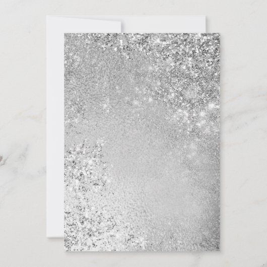 Invitation 35e anniversaire du Mariage Argent (Dos)