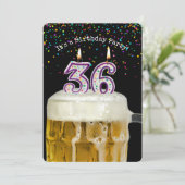 Invitation 36e anniversaire fête de la bière (Debout devant)