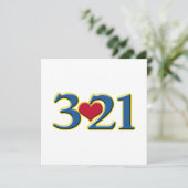 Invitation 3-21 Journée mondiale du syndrome de Down (Debout devant)