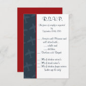 Invitation 3,5 x 5 R.S.V.P (Devant / Derrière)