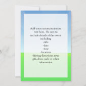 Invitation 3 Amis des femmes commerçantes (Dos)