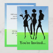 Invitation 3 Amis des femmes commerçantes (Devant / Derrière)