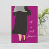 Invitation 3 de célébration de jubilé de nonnes (Debout devant)