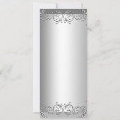 Invitation 3 Diamond Silver Anniversaire (Dos)