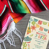 Invitation 3-Esta Boys Fête Mexicaine Troisième anniversaire
