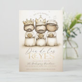 Invitation 3 Kings Day Mexican Día De Los Reyes Party (Debout devant)