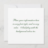 Invitation 3 oeufs (Dos)