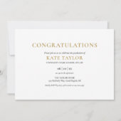 Invitation 3 Photo Collage Law School Graduation Party (Dos)