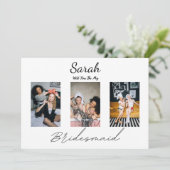 Invitation 3 Photos Serez-Vous Ma Proposition D'Épouse (Debout devant)