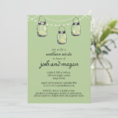 Invitation 3 Poignées Mason - Partie d'engagement (Debout devant)