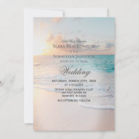 *~* 3 - Sunrise Pastel Beach Sunset Mariage