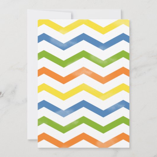 Invitation 3e anniversaire Dinosaur (Dos)