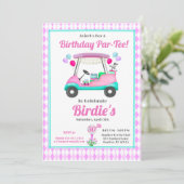 Invitation 3Elegant Women's Golf Party Panier 30e anniversair (Debout devant)