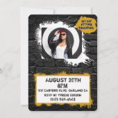 Invitation 40| 90's Hip hop Birthday Drip Photo (Dos)