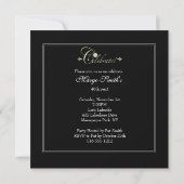 Invitation 40 et fabuleux (Dos)