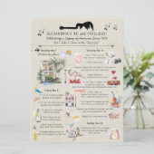 Invitation 40 et fabuleux | Itinéraire d'anniversaire de la N (Debout devant)