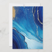 Invitation 40 et Fabulous Marble Parties scintillant 2 Photo (Dos)