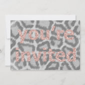 Invitation 40 Fabuleux 40e anniversaire de fête Photo Invitat (Dos)