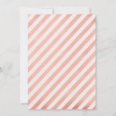 Invitation 40e anniversaire - Ballons d'or Rose (Dos)