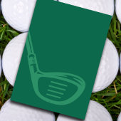 Invitation 40e anniversaire de fête Photo Modern Golf Green