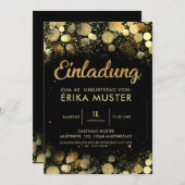 Invitation 40e anniversaire de la fête de Noël (Devant / Derrière)