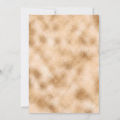 Invitation 40e anniversaire de la Marine aquarelle et or (Dos)