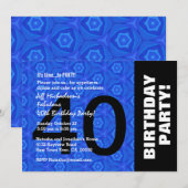 Invitation 40e anniversaire du Royal Blue and Black V15 (Devant / Derrière)