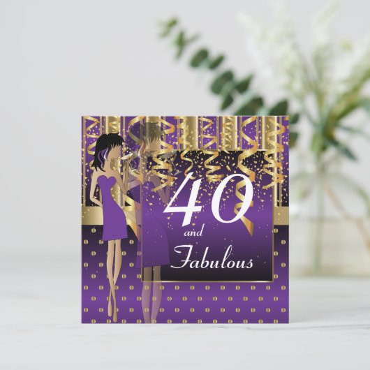 Invitation 40e anniversaire fête de Bash (Debout devant)