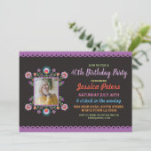 Invitation 40e anniversaire Fiesta Floral (Debout devant)