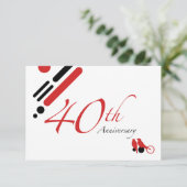 Invitation 40e anniversaire (mod birds) (Debout devant)