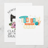 Invitation 40e Anniversaire Quilleur Drôle Bowling 1980 Vinta (Devant / Derrière)