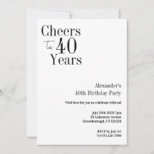 40e anniversaire Soeurs à 40 ans Black White Party