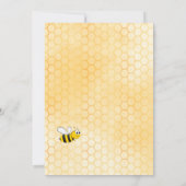 Invitation 40e anniversaire tournesols jaune été rustique (Dos)